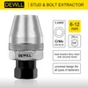 DEWILL Broken Bolt Remover, Stud Extractor Tool to Locks and