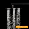 BESy 8 Inch Rain Shower Head, 8" Square Rainfall &