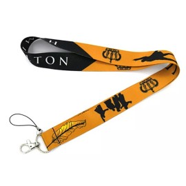 Hamilton Broadway Musical ID Holder Lanyard Keychain