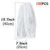 Aisetmoon Disposable Arm Sleeves Covers, 100 Pcs Disposable Oversleeves Covers,