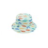 FlapJackKids - Patterned Sun Hat - Turtle/Alligator M (2-4Y)