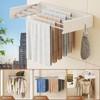 Drying Rack Clothing Upgrade,Clothes Drying Rack Wall Mounted,Laundry Drying Rack