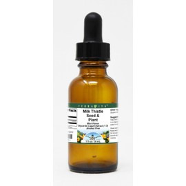 Terravita Milk Thistle Seed & Plant Glycerite Liquid Extract (1:5) - Mint Flavored (1 oz, ZIN: 522741)
