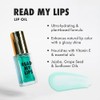 MOYOU LONDON Plant-Based Lip Oil – Deep Hydrating Lip Gloss,