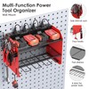 CCCEI Set Power Tool Organizer Wall Mount with Charging Station.