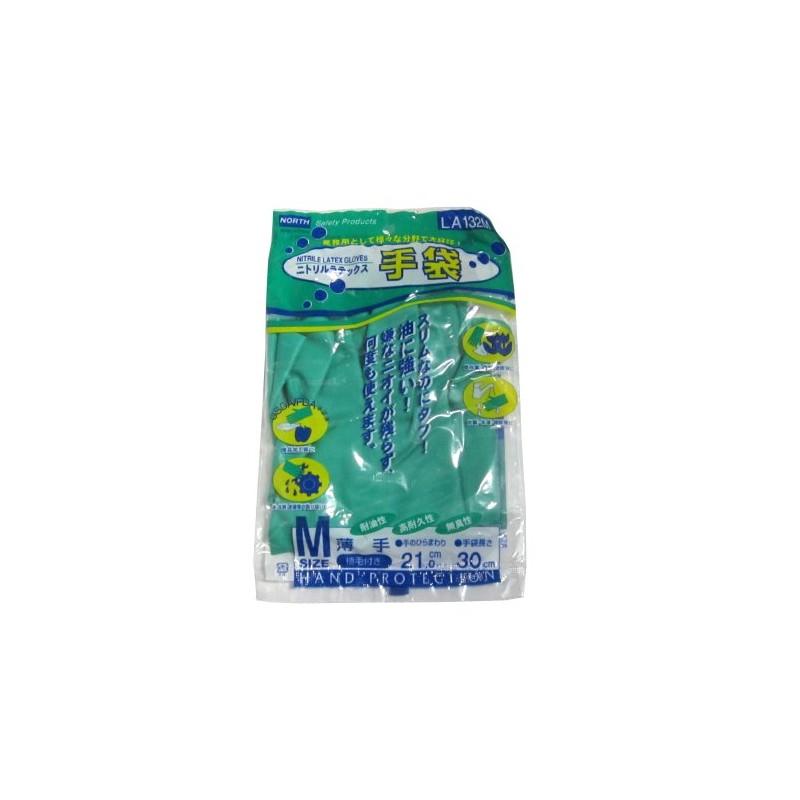 クレトイシ コクゴ ニトリルラテックス手袋 LA-132 Mサイズ