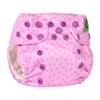 Zoocchini Unicorn Pink Hybrid All-in-One Nappies with Two Reusable Pads,