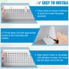 Yaocom 1 Pack Baseboard Register Duct Opening Size Modern Design