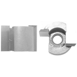 Magnate 3344 Screw Type Mortising Cutter - 1/4"-28 Thread - 13/16" Cutting Diameter