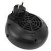 Black Electric Heater Mini Rapid Heating Simple Operation Table Electric