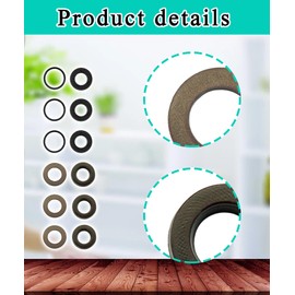 12 Pcs Low and High Pressure Cleaning Pump Seal Kit Fits for Simpson for AAA 530001 530002 530008 530009 530016 530028 530030 90036 90037 Washer Pumps Replace 7105742