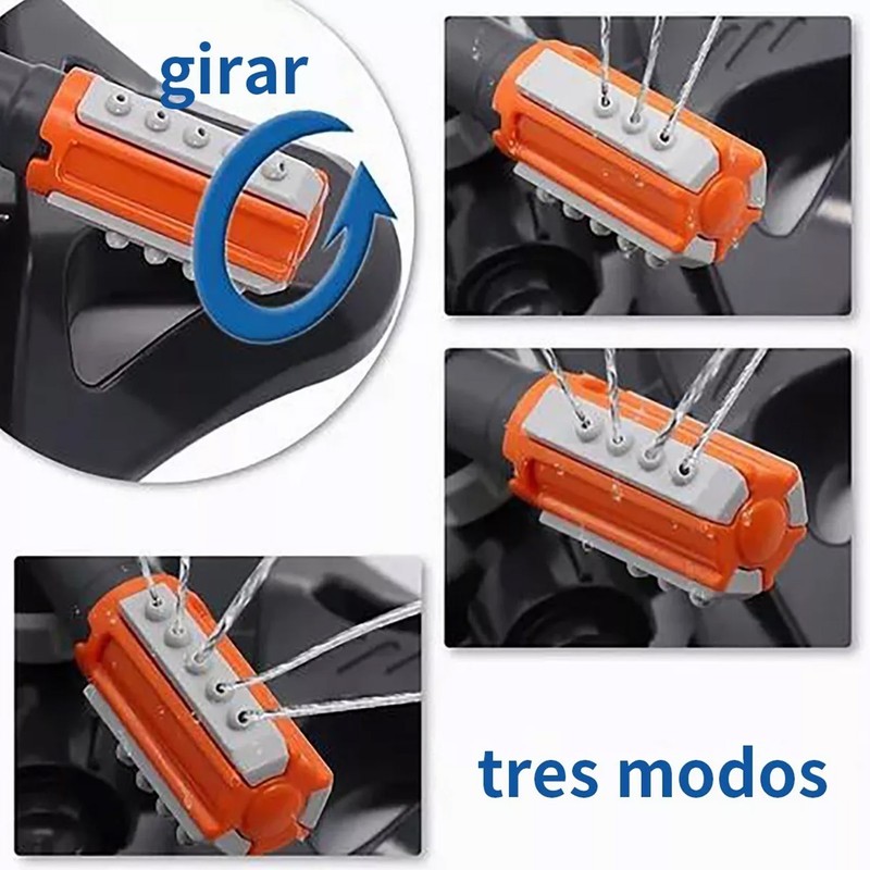 Lawn Sprinkler 3 Arm Nozzles 360° Auto Rotating Irrigation Water
