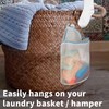 3Pcs Hanging Laundry Bags for Socks with S Hooks, 12