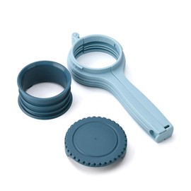 Food Sealing Clip ABS Fresh Keeping Large Caliber with Cap Pourer Food Bag Clip Snack Bag Clips Strong Bag Clips Bag Sealing Clips