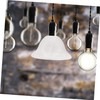 STOBAZA Glass Shade for Uplighter Unique Lampshade White Cover Ceiling