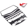 Console AC CD Panel Cover Carbon Fiber Conditioner Switch Decorative