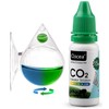 Clscea Aquarium CO2 Acrylic Drop Checker CO2 Indicator (Tear Drop