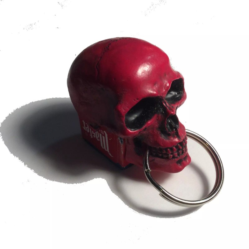 BawdyPartz USA made Skull Pool Billiards Cue Chalker Holder Chalk