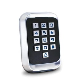 AllSecurityEquipment Modern Illuminated Outdoor Access Controller Keypad with WG26 and RFID | FAS-KP70