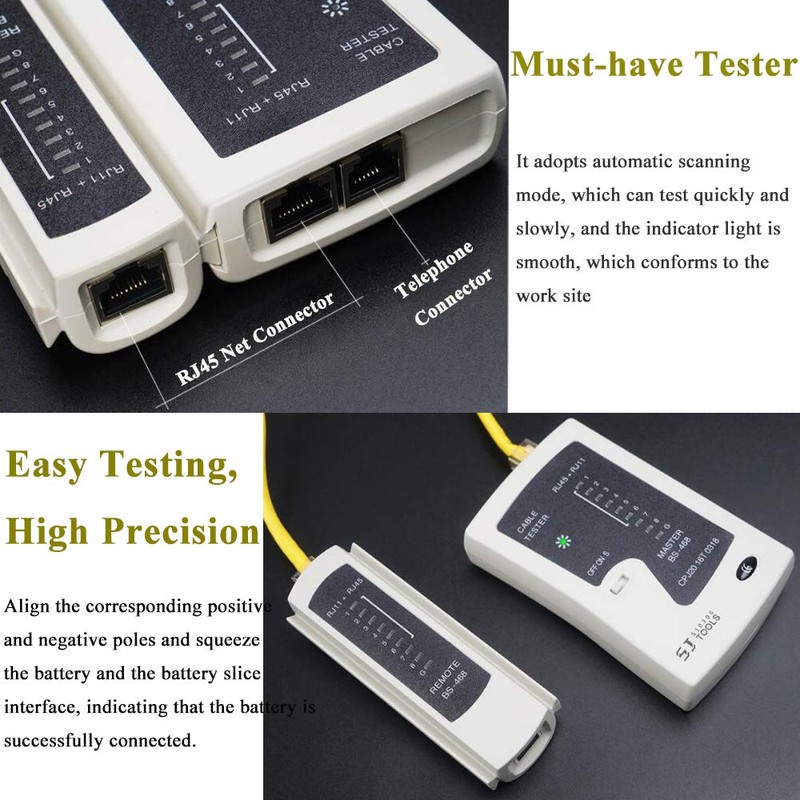 LETB Network Tool Kit Set, Cable Tester Repair Tools Wire