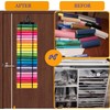 Sonhomay Vinyl Roll Holder Vinyl Roll Organizer with 60 Compartments