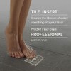 PHASAT Brass Floor Drain Contemporary 4 inches Square, with Removable