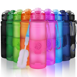 Zorri Sports Water Bottle BPA-Free Tritan School Sports Bottle