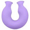 Reusable U-Shaped Hot Water Bottle with Soft Plush Cover –