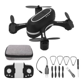 Mini Drone with Camera Colorful LED Lights Aerial UAV FPV Optical Flow Positioning Remote Control Aircraft