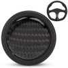 Carbon Fiber Horn Push Button for 6 Bolts for MOMO