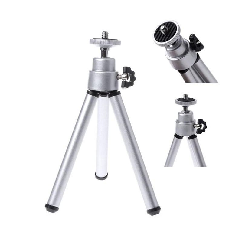 REFLEX CAMERA Lightweight Extendable Mini Tripod 5.9-7.9in – Aluminum Desktop
