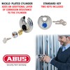ABUS 24IB/70 Diskus Storage Padlock with 2 Keys for Outdoor,
