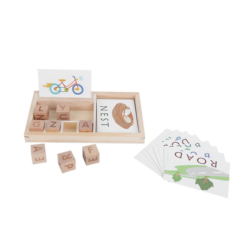 Construction Toys Early‑Learning English Letters Alphabet Baby Enlightenment Toy