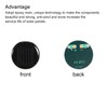 sourcing map Mini Solar Panel Cell 0.5V 140mA 0.07W 32mm