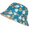 Playshoes Unisex Children's Reversible Sun Hat, Jungle, 55