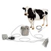 CJWDZ Milking Machine for Goats Cows, Pulsation Vacuum Pump Milker,