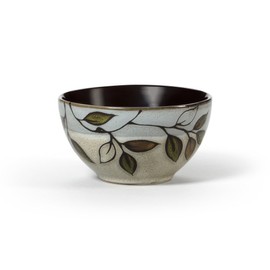 Pfaltzgraff Everyday Rustic Leaves Round Fruit Bow