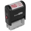 Paid Cash Check Credit - ExcelMark Self-Inking Rubber Stamp -