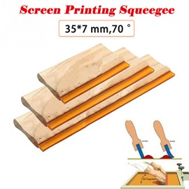 Wooden Screen Printing Squeegee Water Based Comfortable Wooden Handle