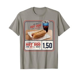 Hot Dog Costume Adult Funny Weiner Party Favors T-Shirt