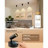 GOODEA Spotlights Indoor with Remote, 3000mAh Rechargeable Battery Plant Spotlight