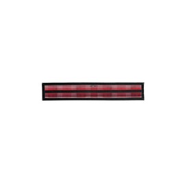 Kensington Aisle Guard w/Hardware (Chain Sides) Size: Adj 10' to 12' Color: 165 - Merlot
