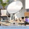 XXLarge Oversized 3X Weak Magnifying Mirror with Stand for Desk,