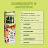 Aura Bora, Strawberry Basil Herbal Sparkling Water, 12 oz Can