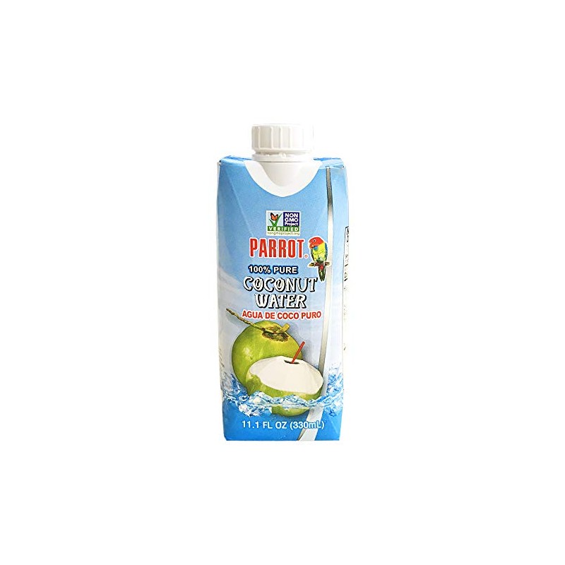 Parrot 100% Pure coconut water 11.10 fl oz 100% Juice
