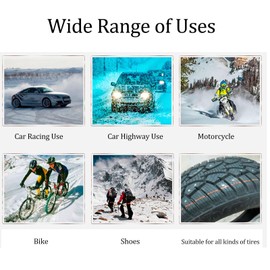 100 Pcs Carbide Screw Tire Studs, 13 Mm Carbide Spikes, Anti Slip Stud Screws Tire Spikes for Car, Truck, Snowmobile, Tractor, Racing Car, Bike, Scooters, Shoes, Boots