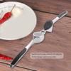 MANPANY Multifunktions Edelstahl Knoblauchpresse Knoblauch Ingwer Squeeze Crusher Slicer Werkzeug