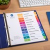 Avery 12-Tab Dividers for 3 Ring Binders, Customizable Table of