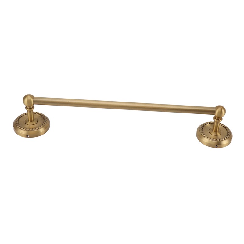 All Copper Bathroom Towel Bar European Style Wall Mounted Towel