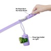 Kidding Pets Waterproof Dog Leash with Poop Bag Holder, 5FT/6FT